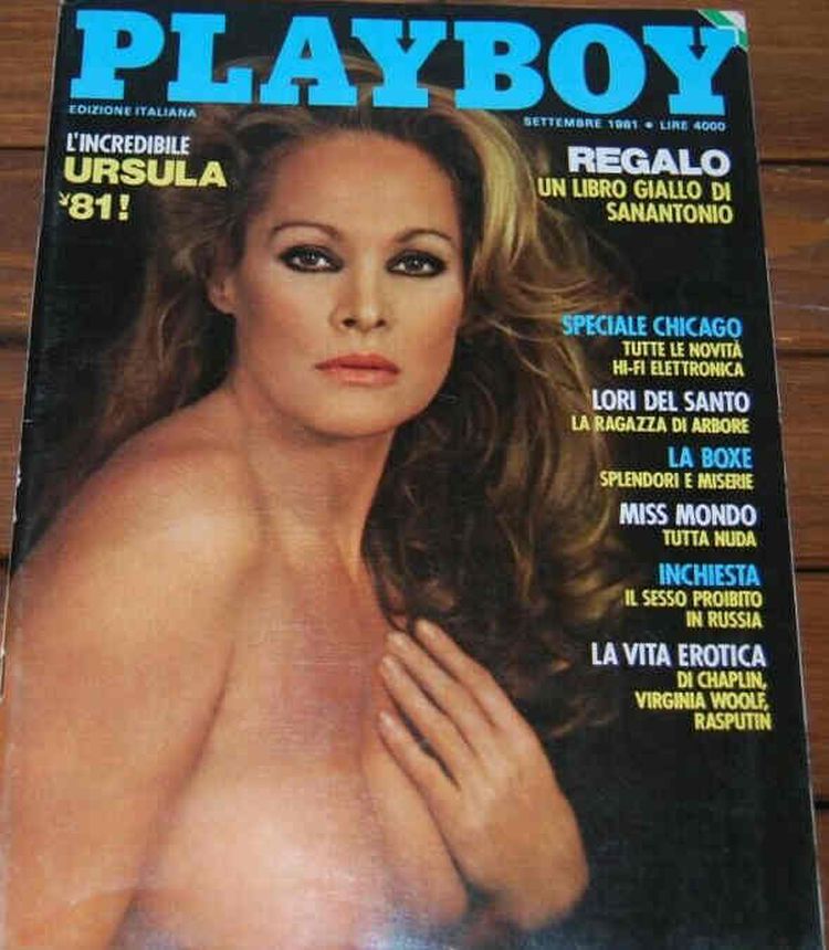 PLAYBOY (It) magazine side cover  September 1981