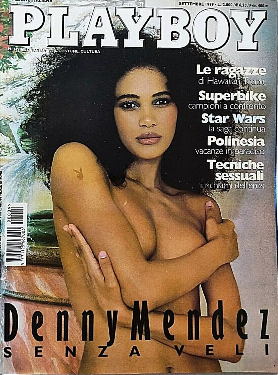 PLAYBOY (It) magazine side cover  September 1999