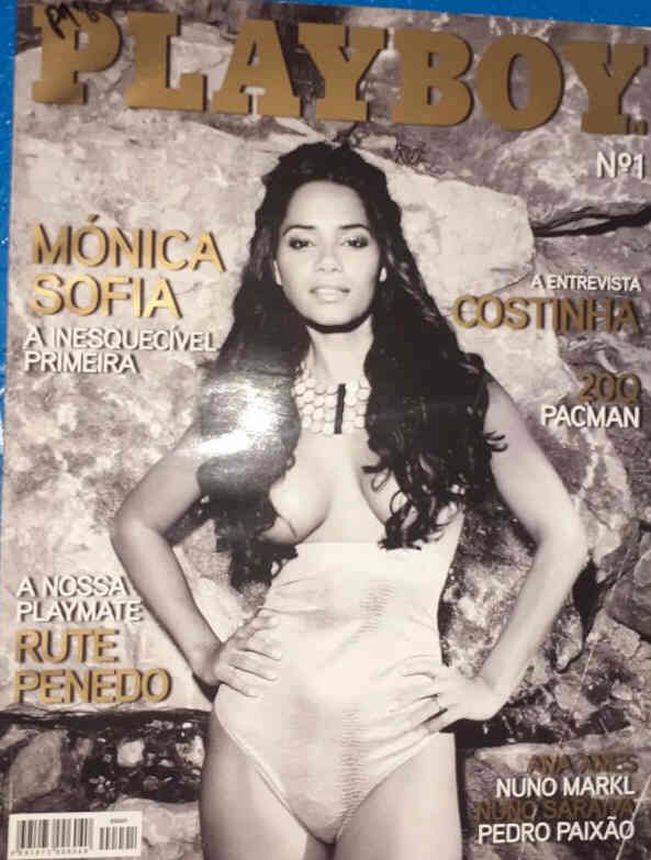 PLAYBOY PORTUGAL magazine side cover  April 2009