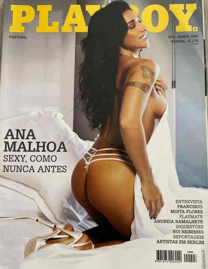 PLAYBOY PORTUGAL magazine side cover  June 2009