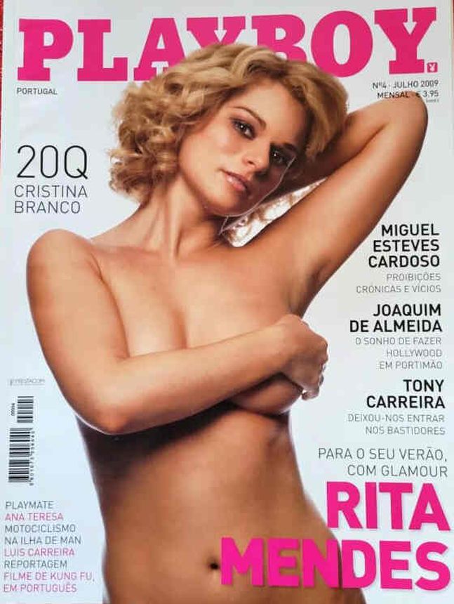 PLAYBOY PORTUGAL magazine side cover  July 2009