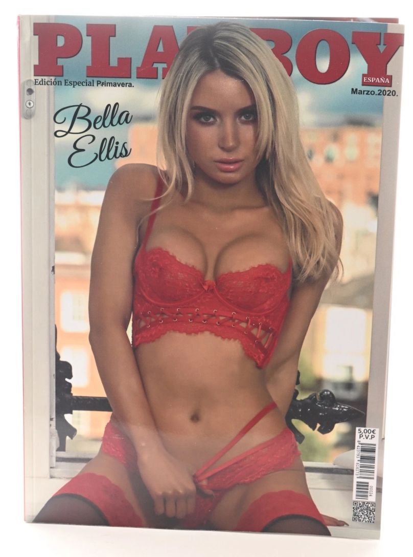 PLAYBOY (SP) magazine side cover  March 2020