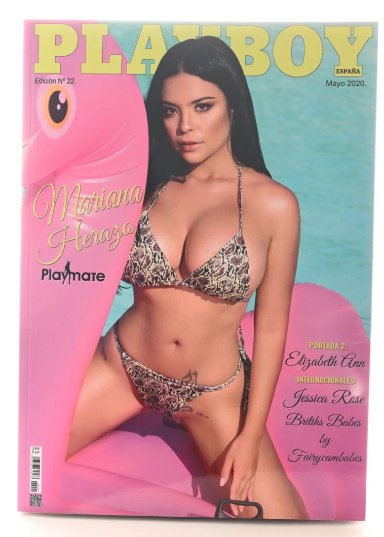 PLAYBOY (SP) magazine side cover  May 2020