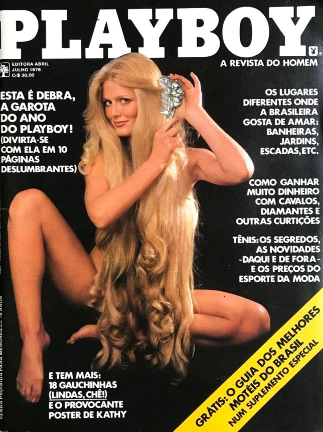 PLAYBOY (BR) magazine side cover Issue 36  July 1978
