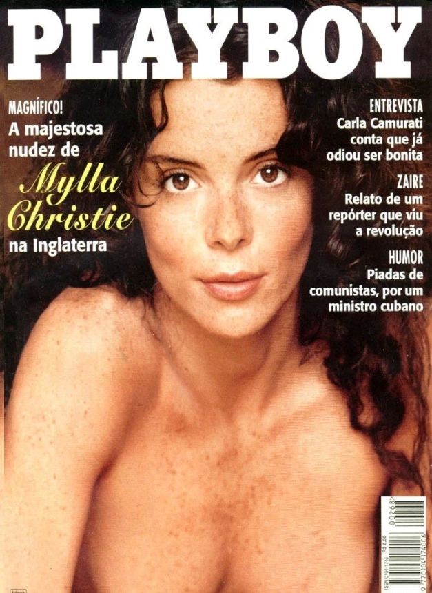PLAYBOY (BR) magazine side cover Issue 268  November 1997