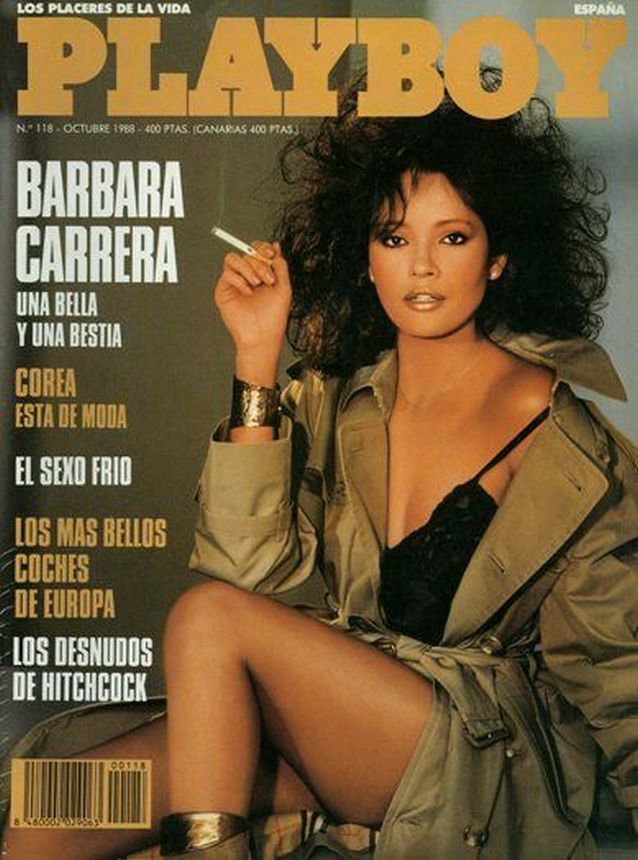 PLAYBOY (SP) magazine side cover Issue 118  October 1988