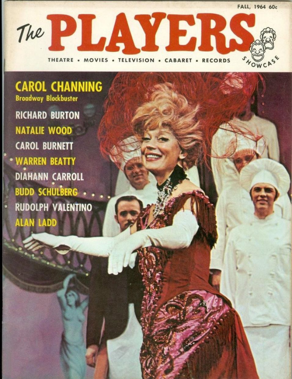 PLAYERS | THE magazine side cover  Vol 1 No  1 Fall 1964