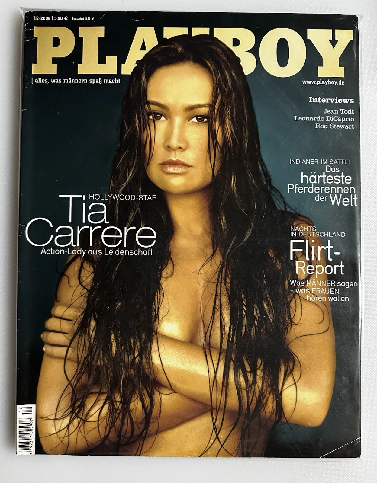 PLAYBOY (Germany) magazine side cover  December 2006