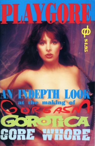 PLAYGORE magazine side cover Issue 1  1994