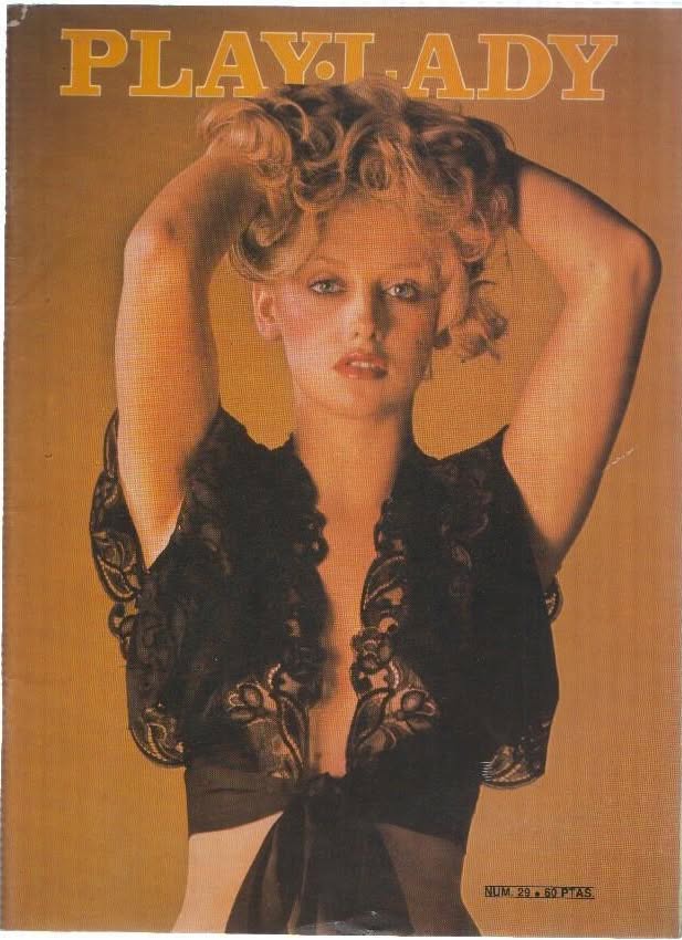 PLAYLADY magazine side cover Issue 29   1976