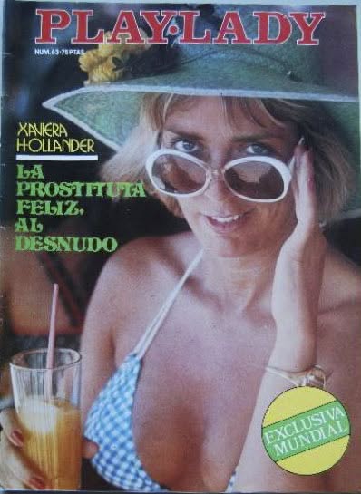 PLAYLADY magazine side cover Issue 63   1977