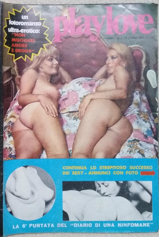 PLAYLOVE magazine side cover Issue 6 15 October 1971
