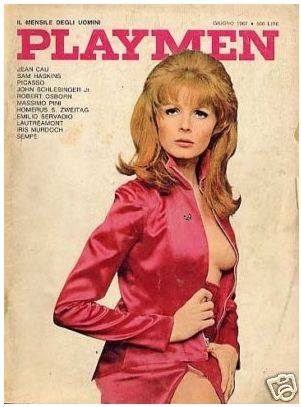 PLAYMEN magazine side cover June 1967