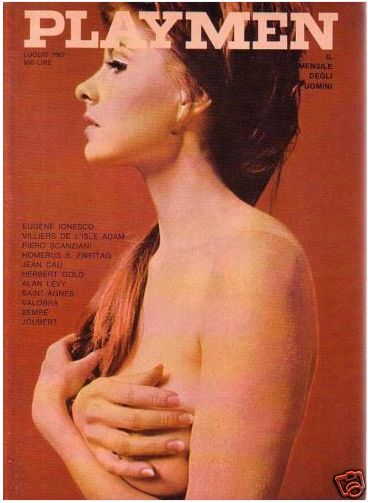 PLAYMEN magazine side cover July 1967