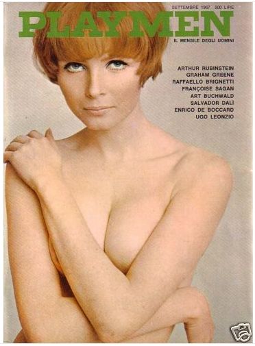 PLAYMEN magazine side cover September 1967