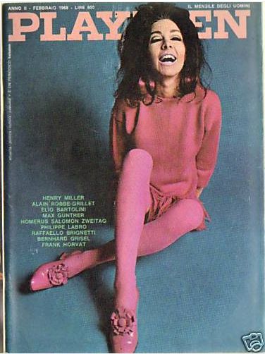 PLAYMEN magazine side cover February 1968