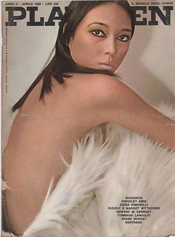 PLAYMEN magazine side cover April 1968