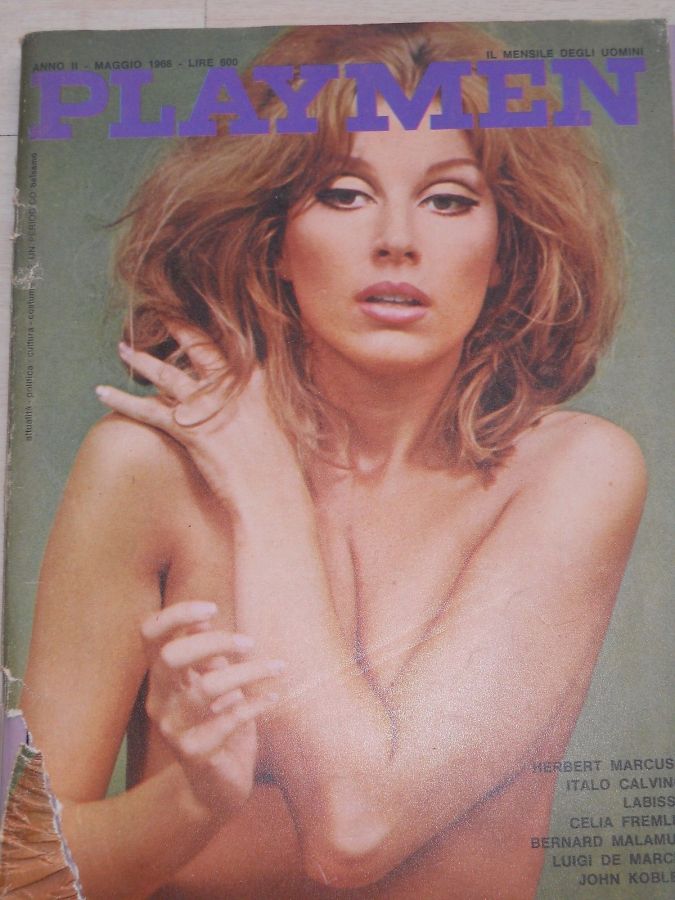 PLAYMEN magazine side cover May 1968