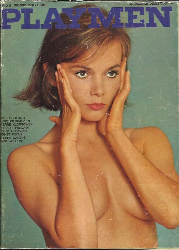 PLAYMEN magazine side cover June 1968