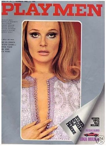 PLAYMEN magazine side cover January 1969