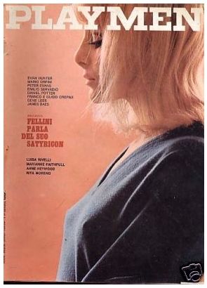 PLAYMEN magazine side cover February 1969