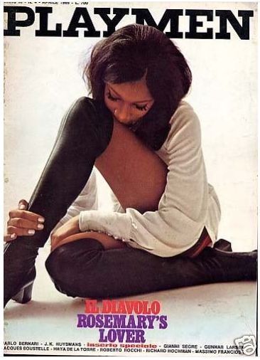 PLAYMEN magazine side cover April 1969