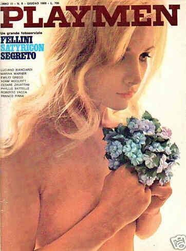 PLAYMEN magazine side cover June 1969