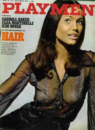 PLAYMEN magazine side cover September 1969