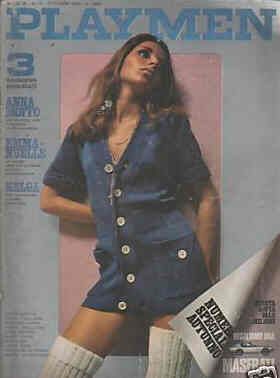 PLAYMEN magazine side cover October 1969