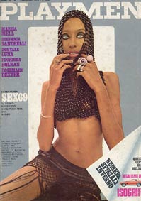 PLAYMEN magazine side cover January 1970