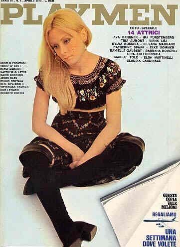 PLAYMEN magazine side cover April 1970