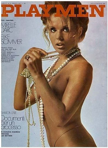 PLAYMEN magazine side cover August 1970