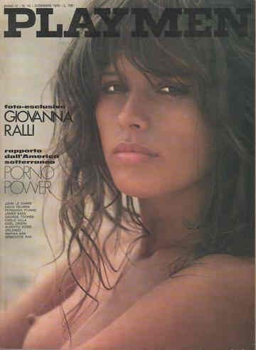 PLAYMEN magazine side cover December 1970