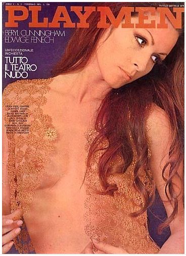 PLAYMEN magazine side cover February 1971