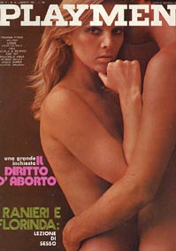 PLAYMEN magazine side cover August 1971