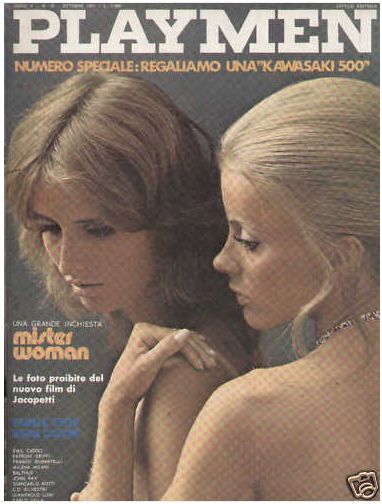 PLAYMEN magazine side cover October 1971