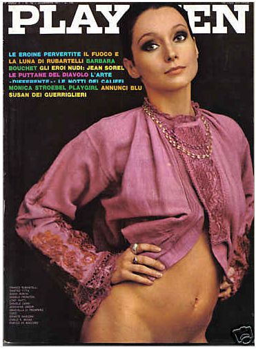 PLAYMEN magazine side cover December 1971