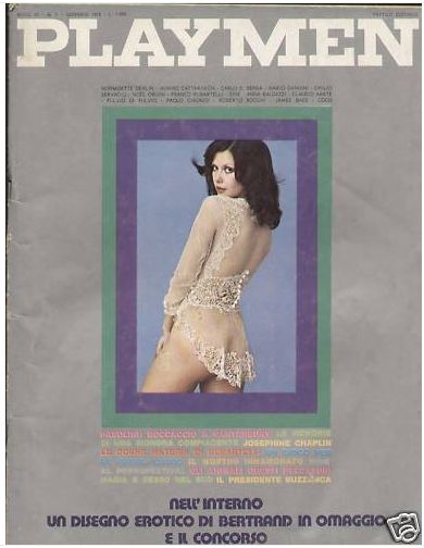 PLAYMEN magazine side cover January 1972