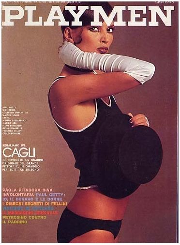 PLAYMEN magazine side cover October 1972