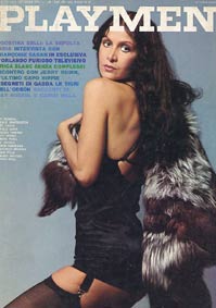 PLAYMEN magazine side cover September 1973