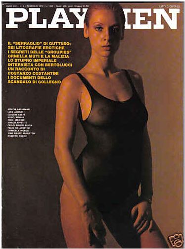 PLAYMEN magazine side cover February 1974