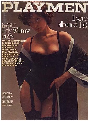 PLAYMEN magazine side cover October 1974