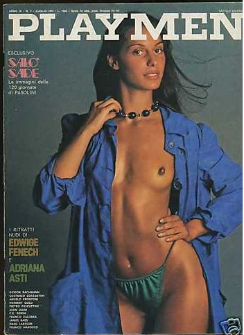 PLAYMEN magazine side cover July 1975