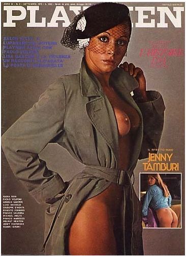 PLAYMEN magazine side cover September 1975