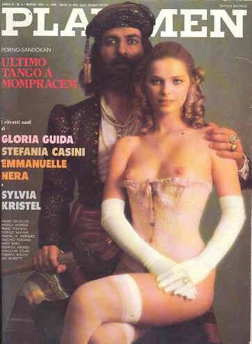 PLAYMEN magazine side cover March 1976