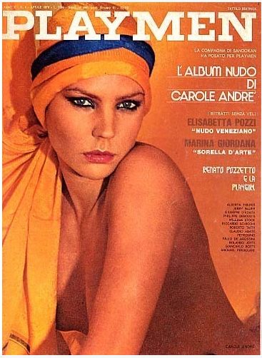 PLAYMEN magazine side cover April 1976