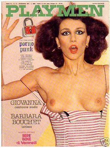 PLAYMEN magazine side cover November 1977