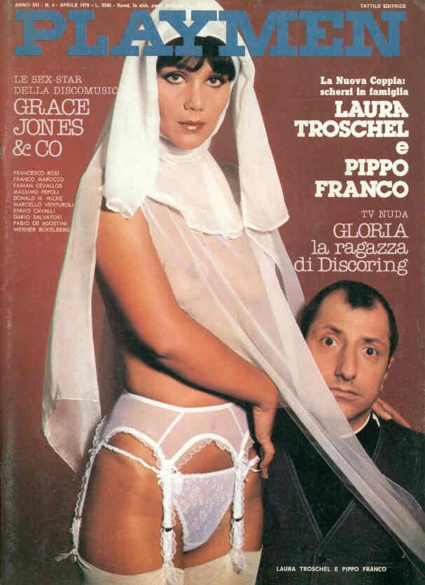 PLAYMEN magazine side cover April 1978