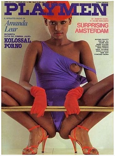 PLAYMEN magazine side cover February 1979