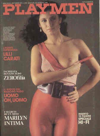 PLAYMEN magazine side cover September 1979